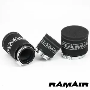 2x Ramair Motorcycle - Scooter - Performance Race Foam Pod Air Filter 58mm Short - Picture 1 of 1