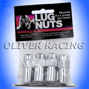 RADMUTTERN mit 1" 25 mm ANSATZ Gewinde 1/2"-20 12,7 mm Stahl verchromt  50,8 mm - Bild 1 von 1