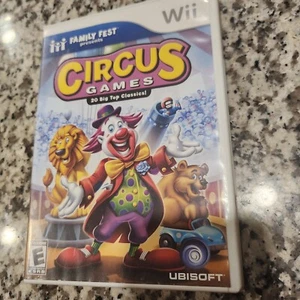 Family Fest Presents: Circus Games - Nintendo Wii Game 20 Big Top Classics - Picture 1 of 3