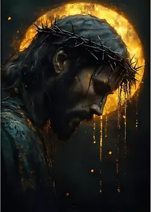 Jesus Diamond Art Painting Kits, 5D Diamond Painting for Adults Kits, Full Drill - Picture 1 of 6