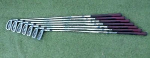 Set 5 ferri da golf Howson Tour line - sw - aste in acciaio - Foto 1 di 14