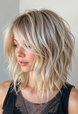 Pelucas delanteras de encaje 100 % cabello humano resaltado rubio dorado balayage con resaltado marrón ceniza Foto 1 de 3