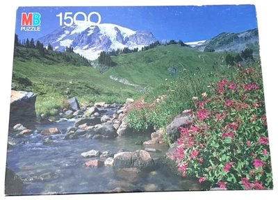 Mt Rainer National Park Puzzle Washington State Mountains Jigsaw Puzzles NEW - Image 1 of 3