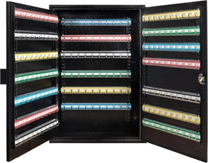 Armario para llaves de acero de 200 posiciones - Organizar y asegurar caja de cerradura de almacenamiento de llaves con - Imagen 1 de 7