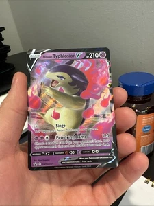 Hisuian Typhlosion V SWSH237 SWSH: Sword & Shield Promo Cards Holo - Picture 1 of 3