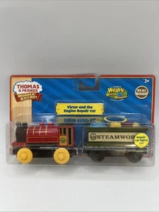 Learning Curve Thomas & Friends Wooden Railway Victor And The Engine Repair Car - Picture 1 of 4