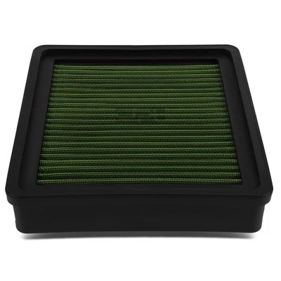 Fit 93-96 Colt/Mirage 1.5 Green Reusable&Washable High Flow Drop In Air Filter - Image 1 of 4