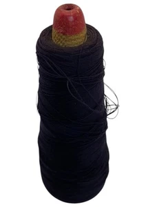 Vintage American Thread Company Spool Left Twist 6985 Midnight (navy) - Picture 1 of 4