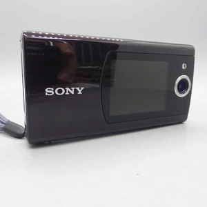 Sony Bloggie MHS-FS2 Handheld HD Selfie Screen Camcorder Black Tested - Picture 1 of 10