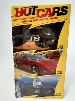 Hot Cars VHS Sterling Moss Le Mans Hot Lap Mercedes Porsche Ferrari Shelby 1988 Foto 1 de 4