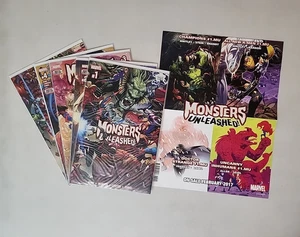 Monsters Unleashed (2017) Marvel 1-5 + mini póster - Imagen 1 de 13
