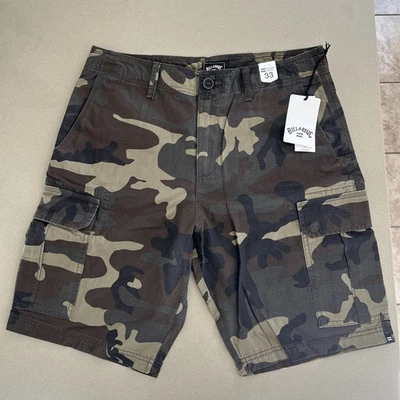 Billabong схема грузовые шорты - военный камуфляж - новый - Изображение 1 из 3