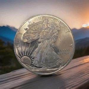 Walking Liberty 1/4 oz .999 argento fine oro zecca di stato  - Foto 1 di 2