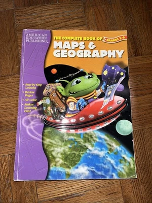 The Complete Book: Maps & Geography (Lessons, Review, Coloring, and more) - Image 1 of 4