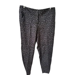 Ann Taylor Animal Print Dress Pants 10 - Picture 1 of 4