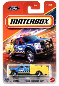 MATCHBOX FORD F550 SUPER DUTY UTILITY 2025 - Picture 1 of 2
