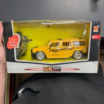 RACER Turbo RC Car Yellow Unopened Used Condition Compact 80s Model 88w - Image 1 of 4