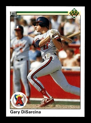 GARY DISARCINA ⚾ 1990 Upper Deck Baseball #761 California Angels - Image 1 of 2