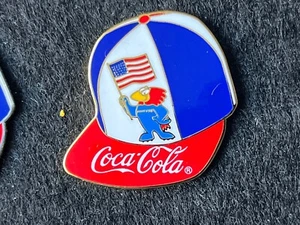 PIN PINS ENAMEL WORLD CUP 98 1998 FOOTBALL SOCCER COCA COLA USA DORE - Picture 1 of 1
