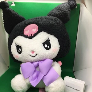 Kuromi Super Big Plush Doll 45cm Fluffy Toy My Melody Sanrio namco Limited Japan - Picture 1 of 11
