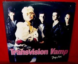 TRANSVISION VAMP Pop Art LP 1988 AUSTRALIA MINT- + Original Inner - Picture 1 of 1