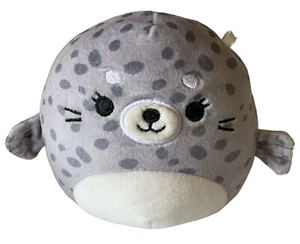 Squishmallows Isis Spotted Seal Plush Stuffed Toy 8" Pillow - Picture 1 of 5