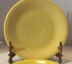 Fiestaware Sunflower Yellow Salad Dessert Plate Fiesta 7 1/4” USA HLC - Picture 1 of 2