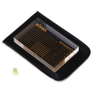 LP Vinyl Record Player Measuring Phono Tonearm VTA/Cartridge Azimuth Ruler + Bag - Picture 1 of 10