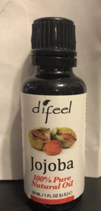 Difeel Jojoba 100% Pure Natural Oil 1oz (30mL) Aromotherapy NEW Fast Shipping!  - Picture 1 of 4