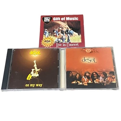 Lot Of 3 DeSol CDs One Autographed Live In Concert KPRI On My Way - Image 1 of 3