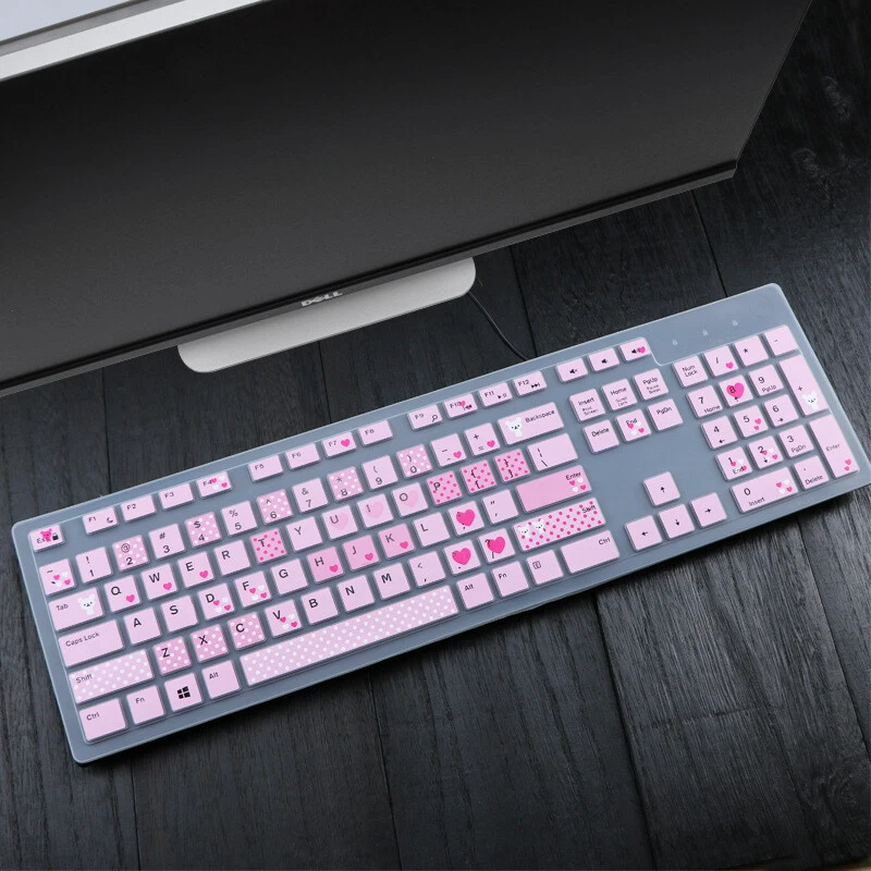 keyboard skin cover for Dell KM636 KB216,Optiplex 5250 3050 3240 5460 7450 7050 - Image 1 of 1
