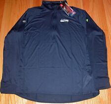 Under Armour Combine Authentic Pullover Top Seattle Seahawks Navy Women's 2xl