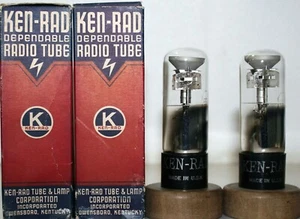 NOS NIB 1629 VT138 KENRAD MAGIC EYE MADE IN USA 1 MATCHED PAIR 2 PCS - Picture 1 of 7