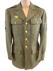 Ww2 Us Usaaf 3Rd Air Forces Four Pocket Tunic With Laundry Number 38L
