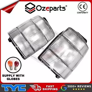 Pair LH+RH Tail Light Clear For Holden Commodore VN VG VP VR VS Ute Wagon 88~98 - Picture 1 of 5
