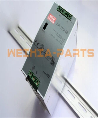 1PC Mean Well Output 2.5A 120W DR-120-48 Din Rail Mounted Power Supply NEW - Image 1 of 4