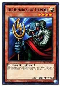 YuGiOh The Immortal of Thunder MRD-EN099 Matel Raiders Common - Picture 1 of 1