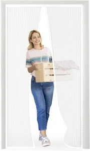Zanzariera Magnetica 120 x 225 cm per Porte, Upgrade Zanzariera Porta Finestra, - Foto 1 di 6