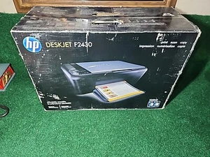 HP Deskjet F2430 All-In-One Inkjet Printer BRAND NEW SEALED BOX - Picture 1 of 3