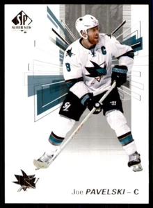 2016-17 SP Authentic Joe Pavelski San Jose Sharks #16 - Picture 1 of 2