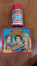 Vintage Dukes of Hazzard Lunch Box Thermos1980