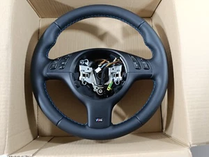BMW Steering Wheel E46 E39 E53 M3 M5 M Refinished NEW NAPPA M Stitches - Bild 1 von 13