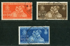 ITALIA 1930 REGNO - Nozze Principe Umberto e Maria Josè, Pro Croce Rossa - USATO - Foto 1 di 1