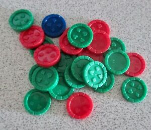 SEQUENCE TOKENS ~ PARKER GAMES ~ SELECT FROM LIST / COMBINED POSTAGE 