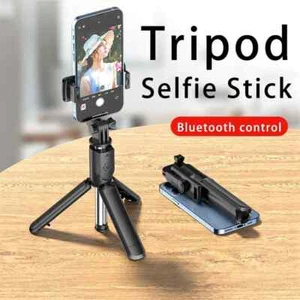 Remote Bluetooth Wireless Selfie Stick Tripod Extendable Monopod i phone,android - Picture 1 of 5