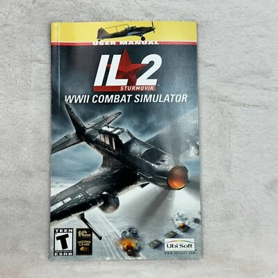 IL 2 Sturmovik WWII Combat Simulator Ubisoft PC User Manual Only (No Game) - Image 1 of 3