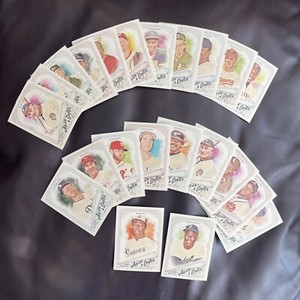 2018 Topps Allen & Ginter 22x Card Baseball Sports Lot - Legends Hank Aaron