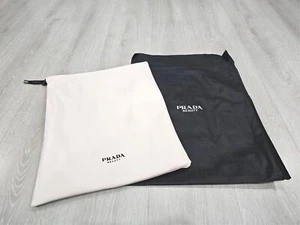 Prada Beauty VIP GWP Black & Pink Reversible Nylon Drawstring Backpack Bag Pouch - Bild 1 von 8