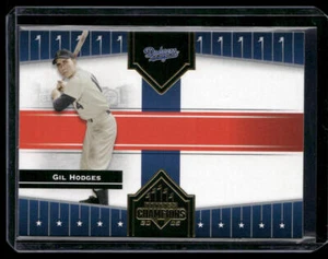 Gil Hodges 2005 Donruss Champions #168 Los Angeles Dodgers - Picture 1 of 2