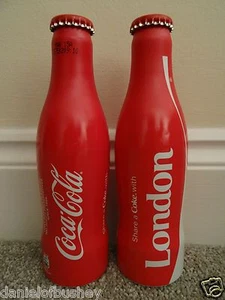 Coca-Cola 2014 Share A Coke With London Limited Edition Aluminium Bottle 250ml - Picture 1 of 1